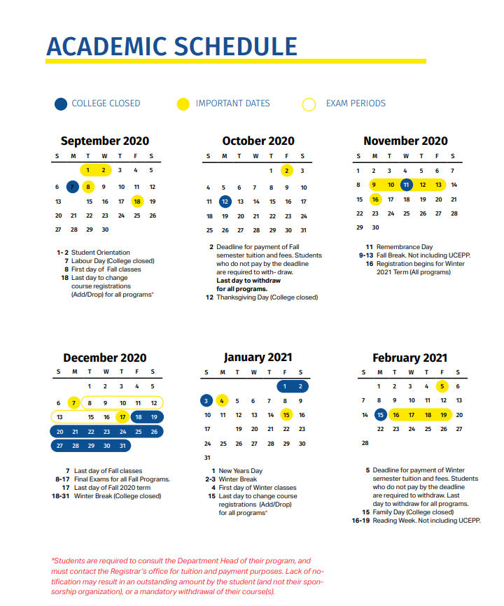 And 21 School Calendar Edmonton